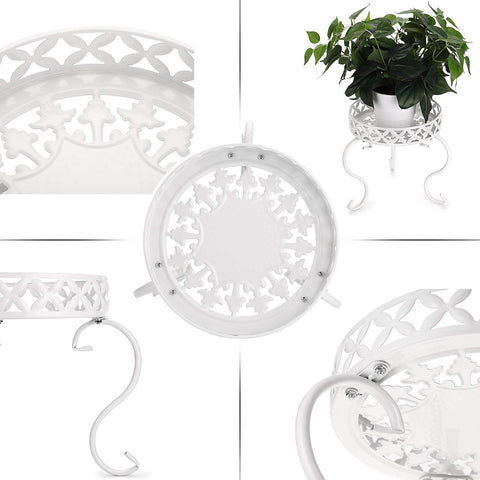 OwnMy round stand with easy assembly saves space