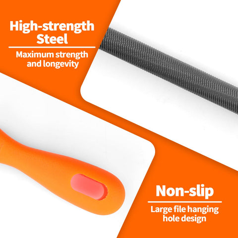 OXDFK chainsaw file 3-16 inch delivers reliable sharpening and performance.