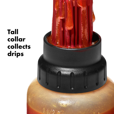 12oz capacity on OXO Good Grips Basting Bottle for versatile grilling