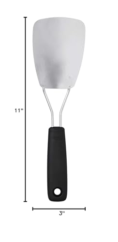 OXO Good Grips Flexible Turner lifting cookies from sheet with care