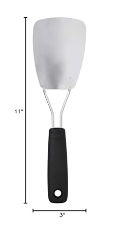 OXO Good Grips Flexible Turner lifting cookies from sheet with care