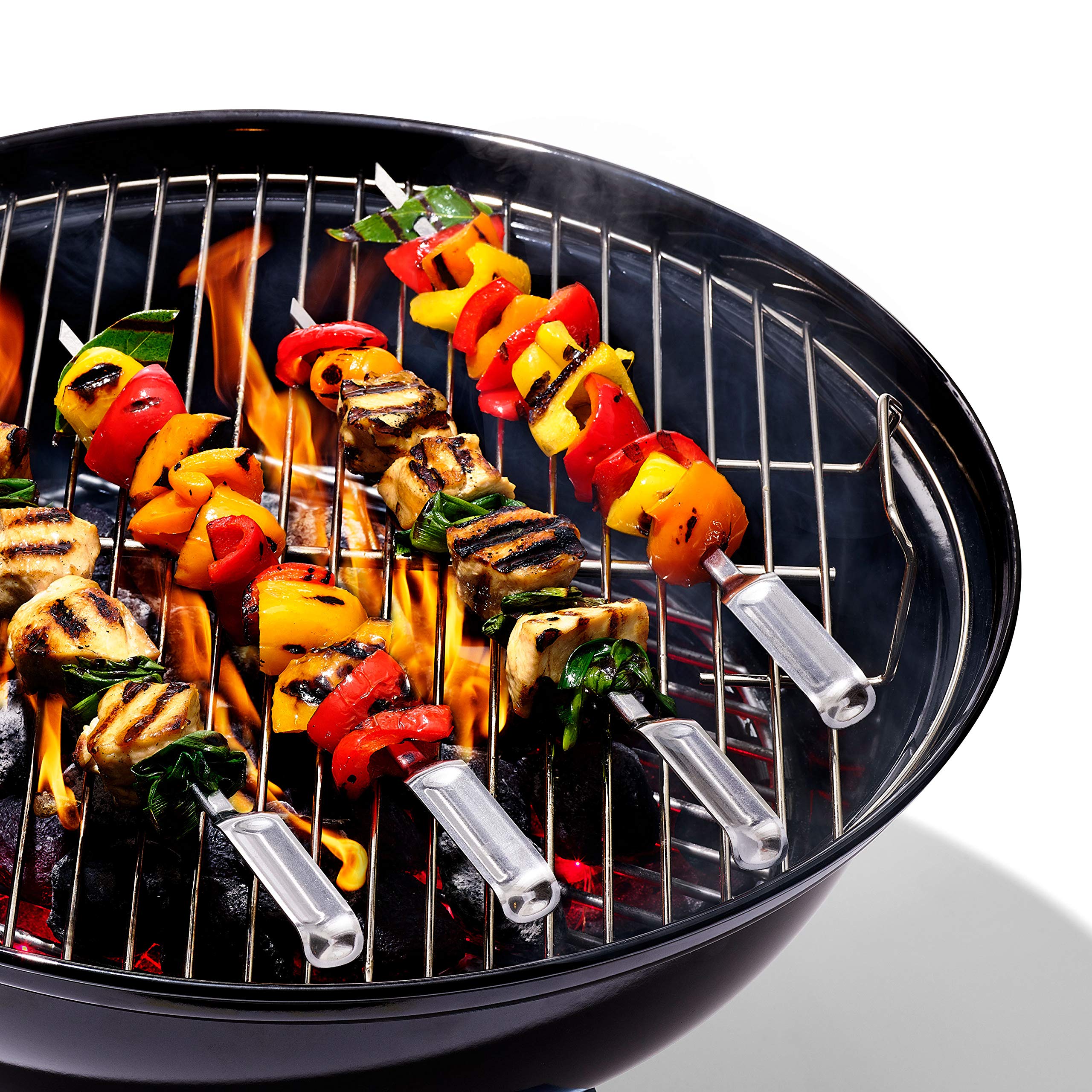 OXO Good Grips skewers offer sturdy stainless steel construction
