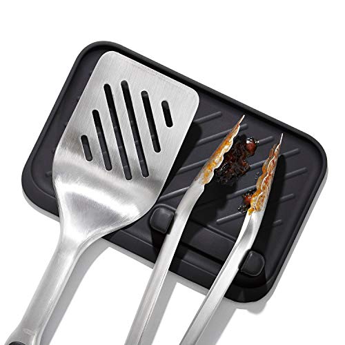 Compatible with oversized spatulas and turners.