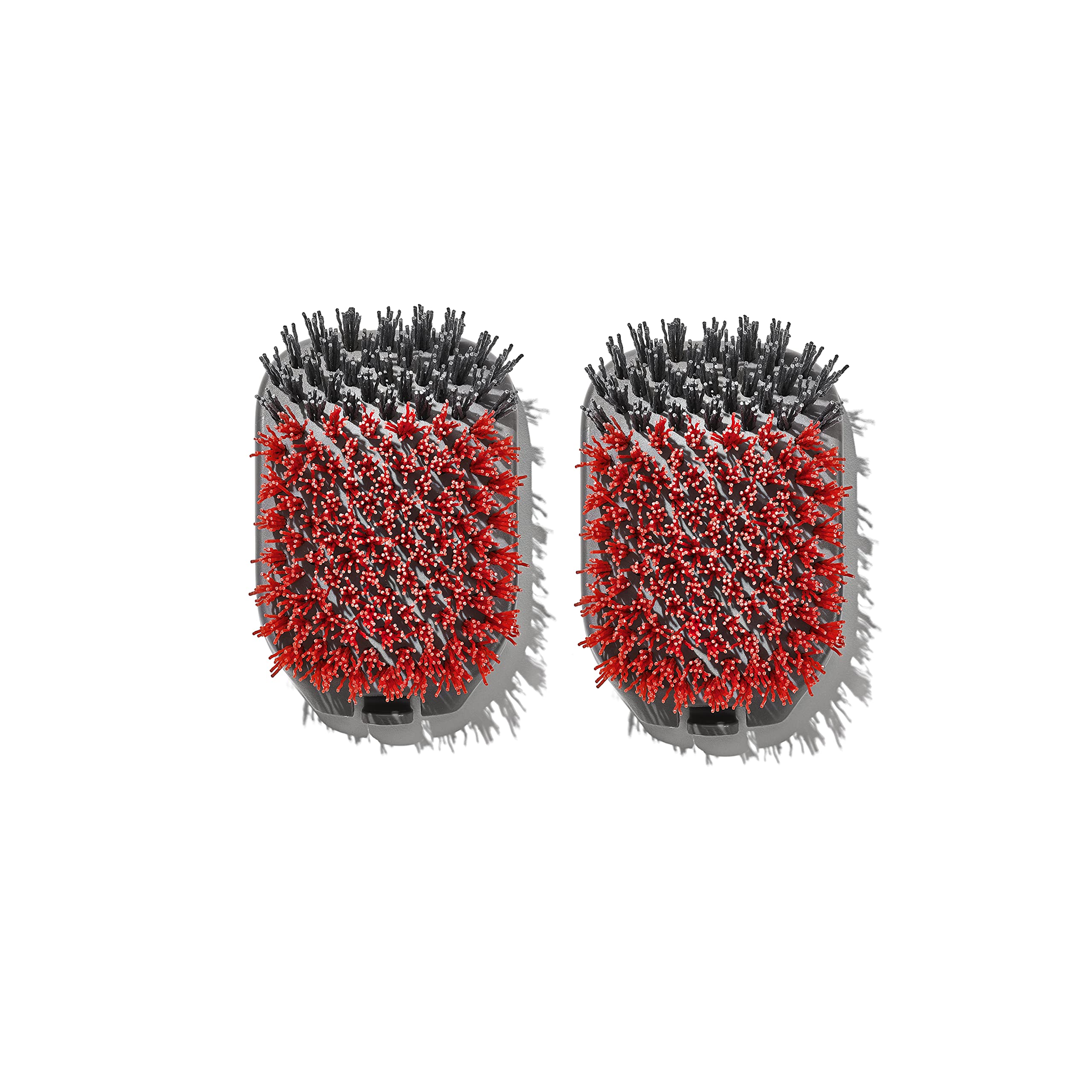 OXO Good Grips nylon replacement head for cold cleaning, angled bristles reach stubborn corners.