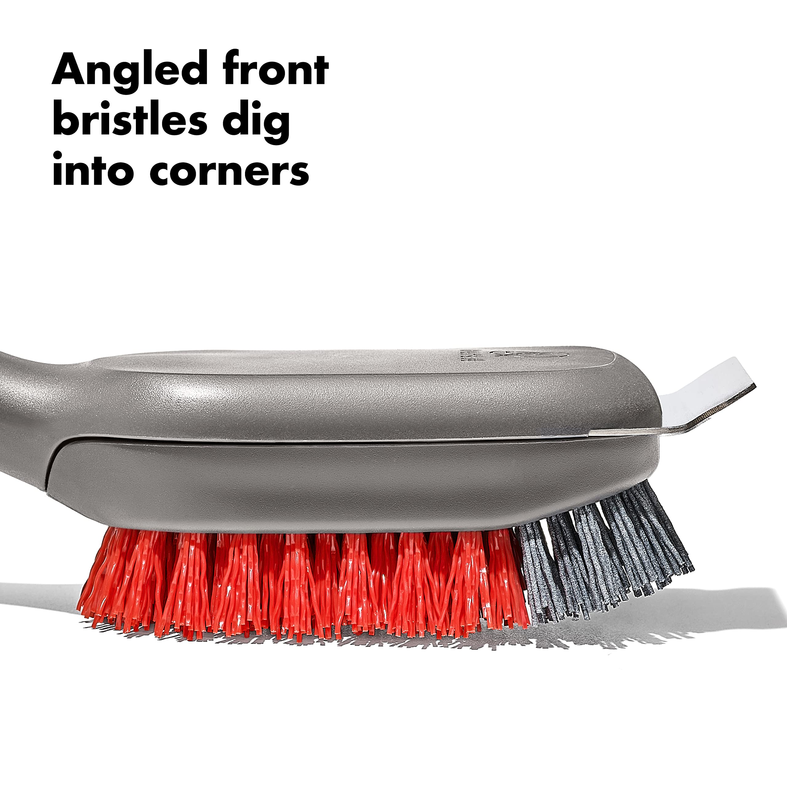 Safe for coated ceramic grates during cold-cleaning sessions.