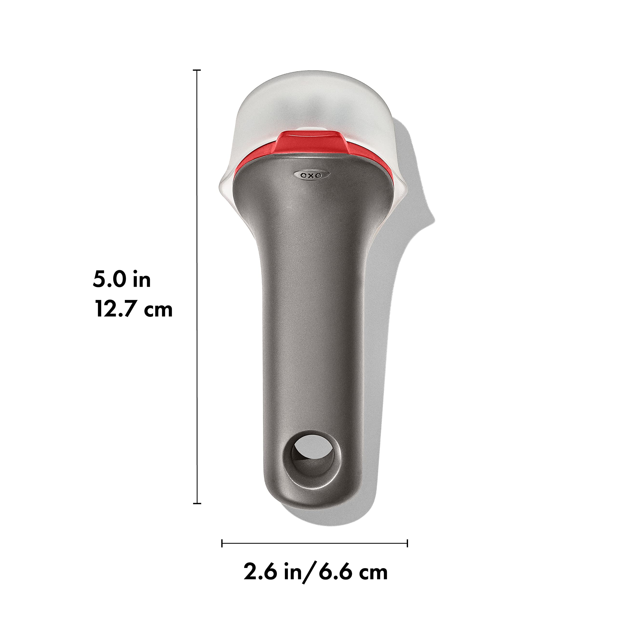 OXO Outdoor Heavy Duty Brush with Cover dishwasher safe design.