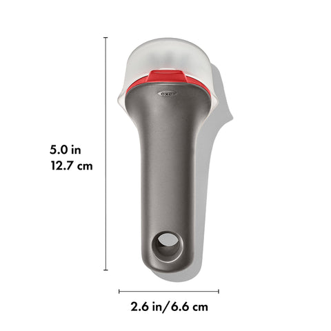 OXO Outdoor Heavy Duty Brush with Cover dishwasher safe design.