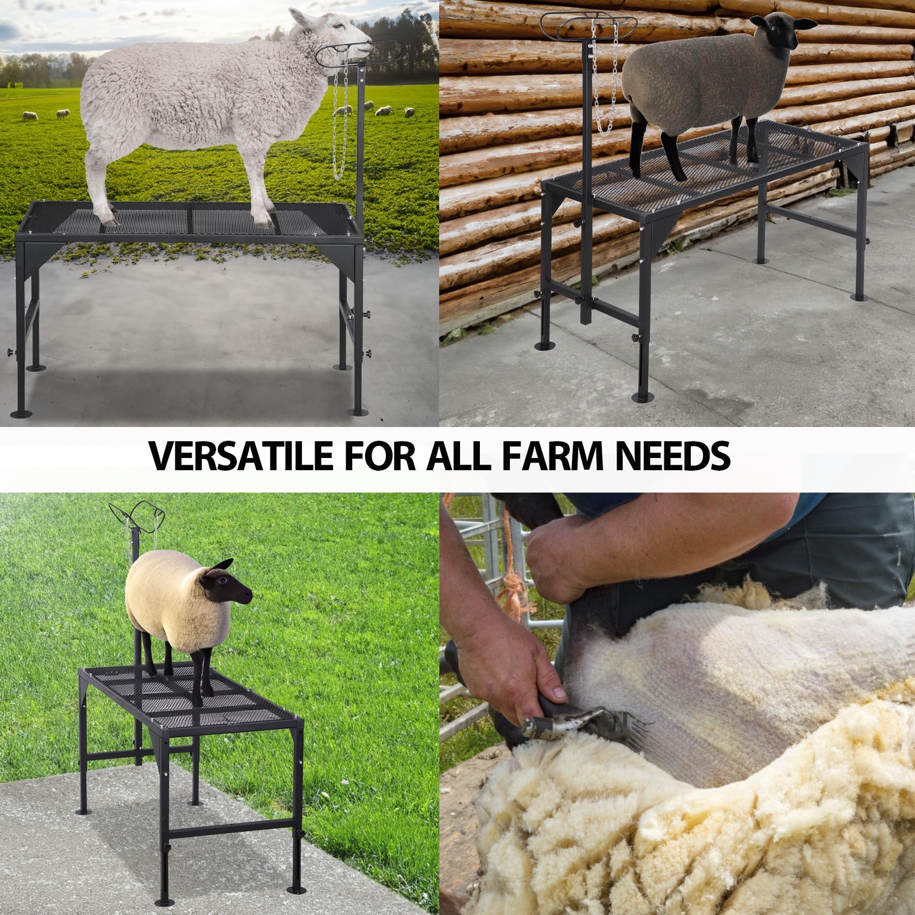 Oxphanor 330 lb capacity supports larger livestock tasks
