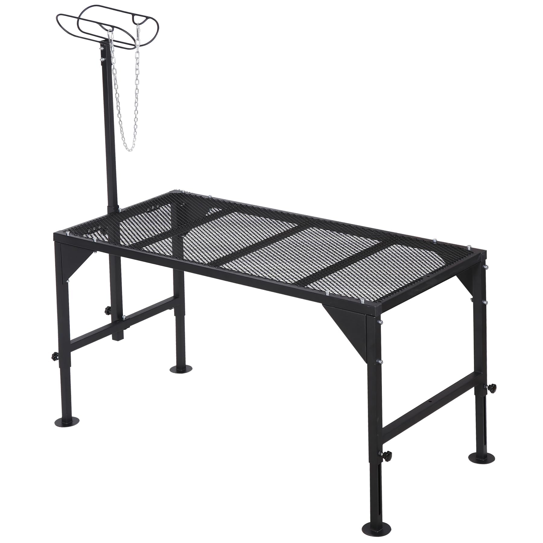 Oxphanor side view metal livestock stand for efficient trimming