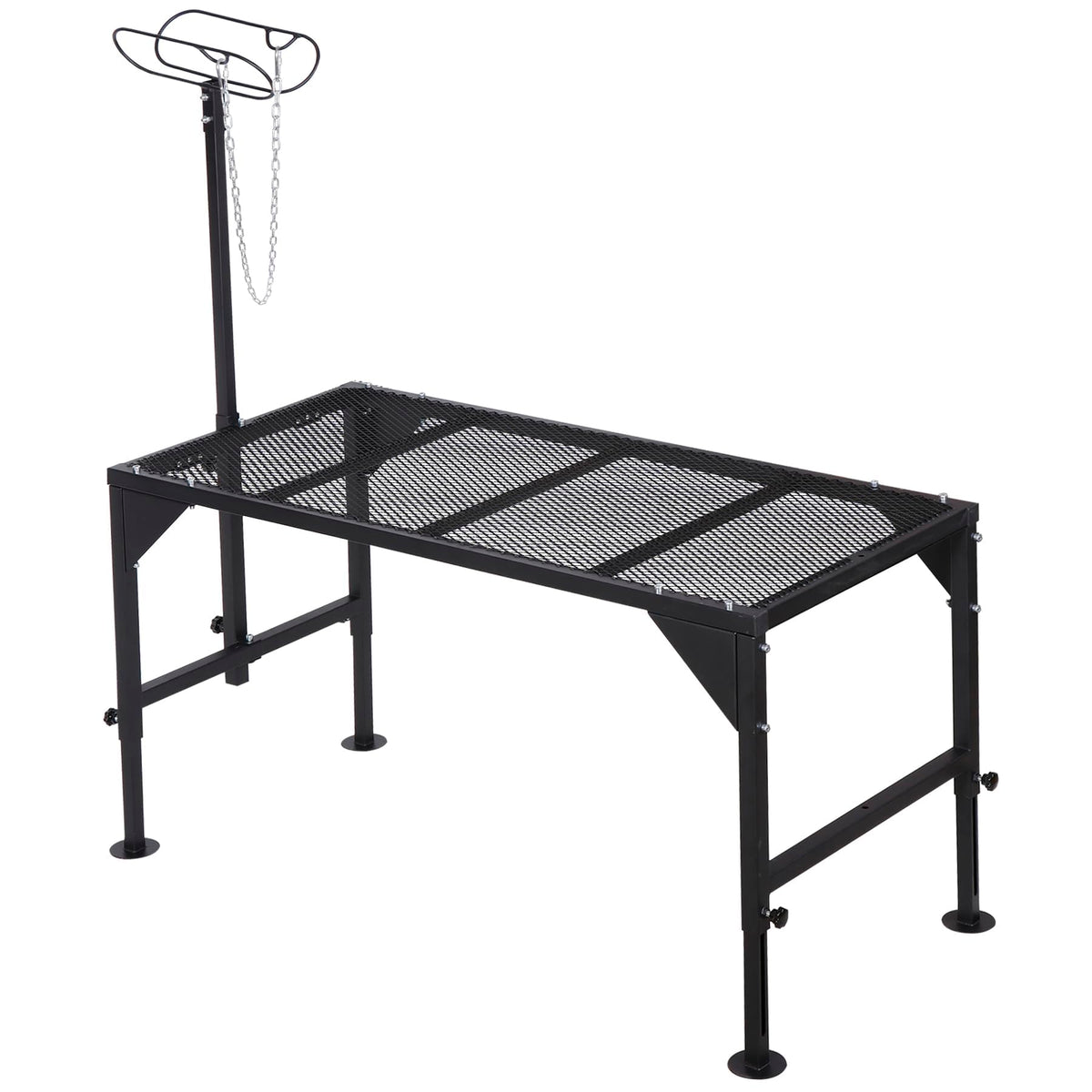 Oxphanor side view metal livestock stand for efficient trimming