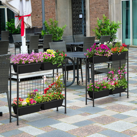 OYEAL ideal for balconies, patios, or decks with ergonomic height for comfort.
