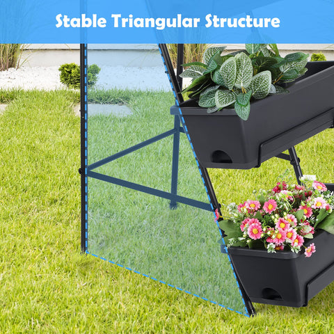 OYEAL ideal for herbs, flowers, and vegetables in a single raised bed.