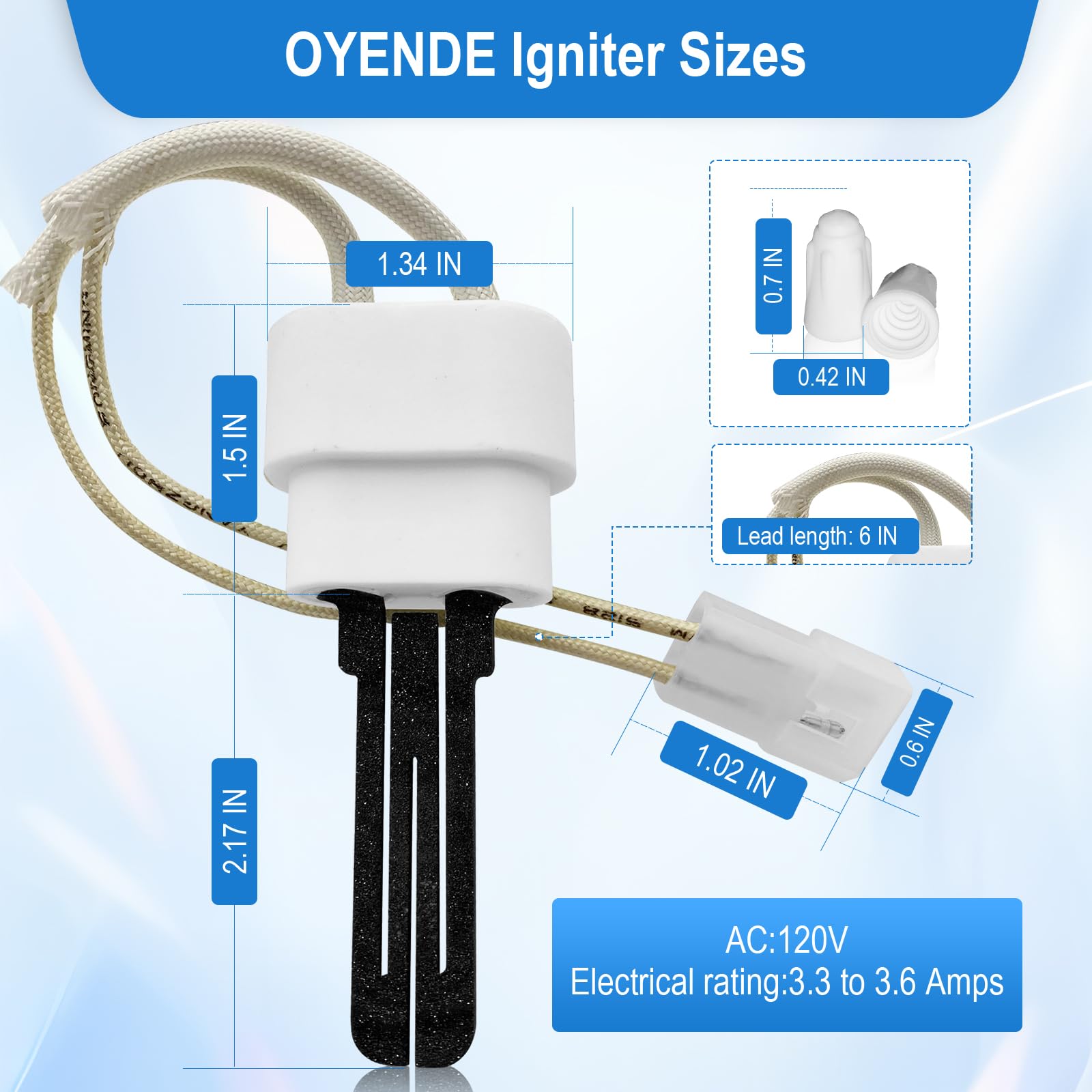 OYENDE 77707-0054 compatibility chart illustrates model range