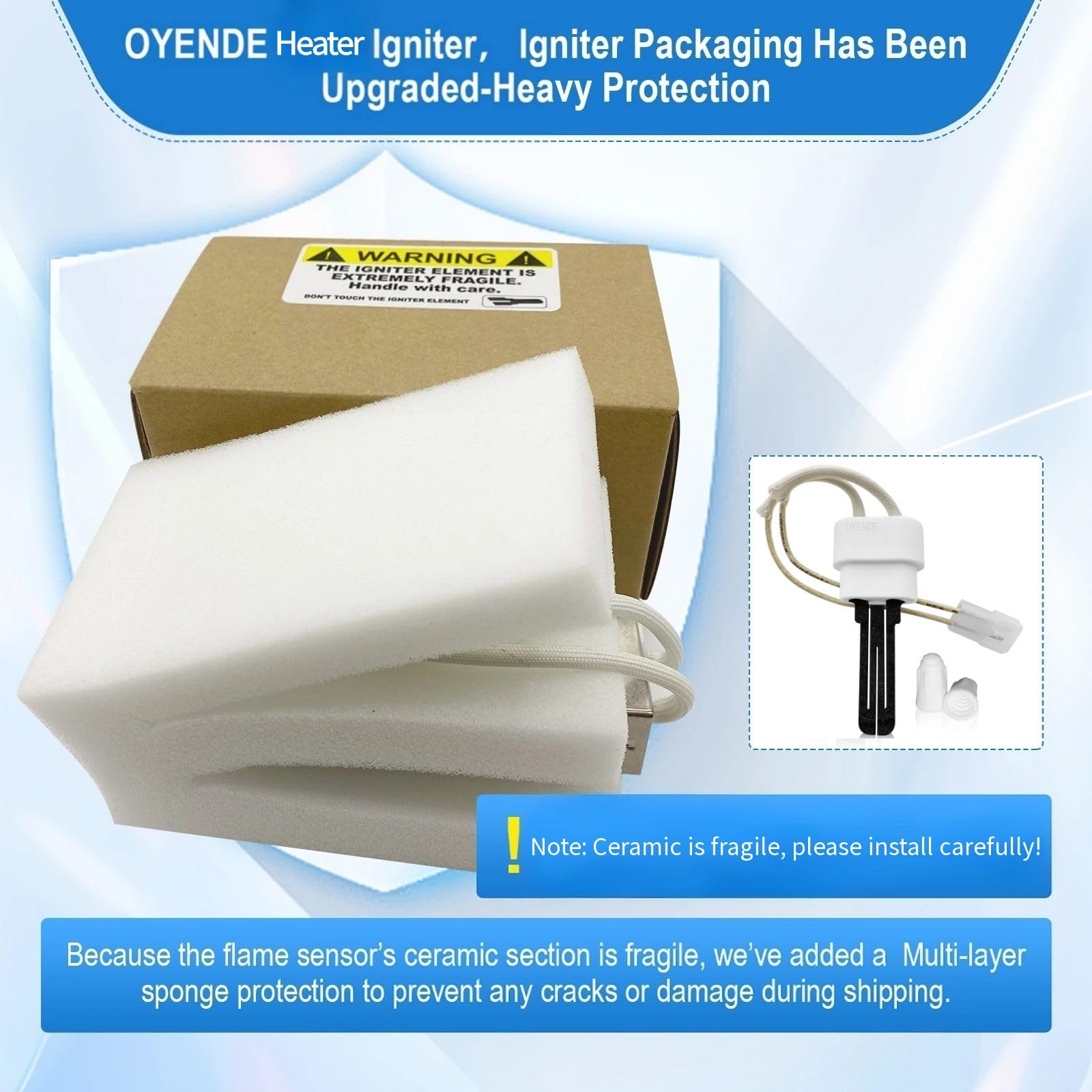 OYENDE 77707-0054 igniter kit packaged ready for installation