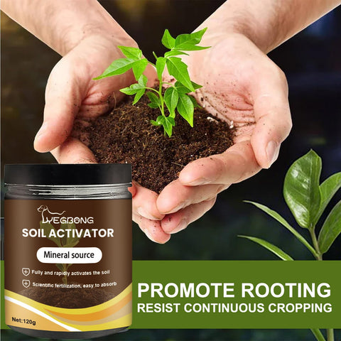 OYEWALLS Yegbong Soil Activator dissolving formula in water enables quick absorption by roots.