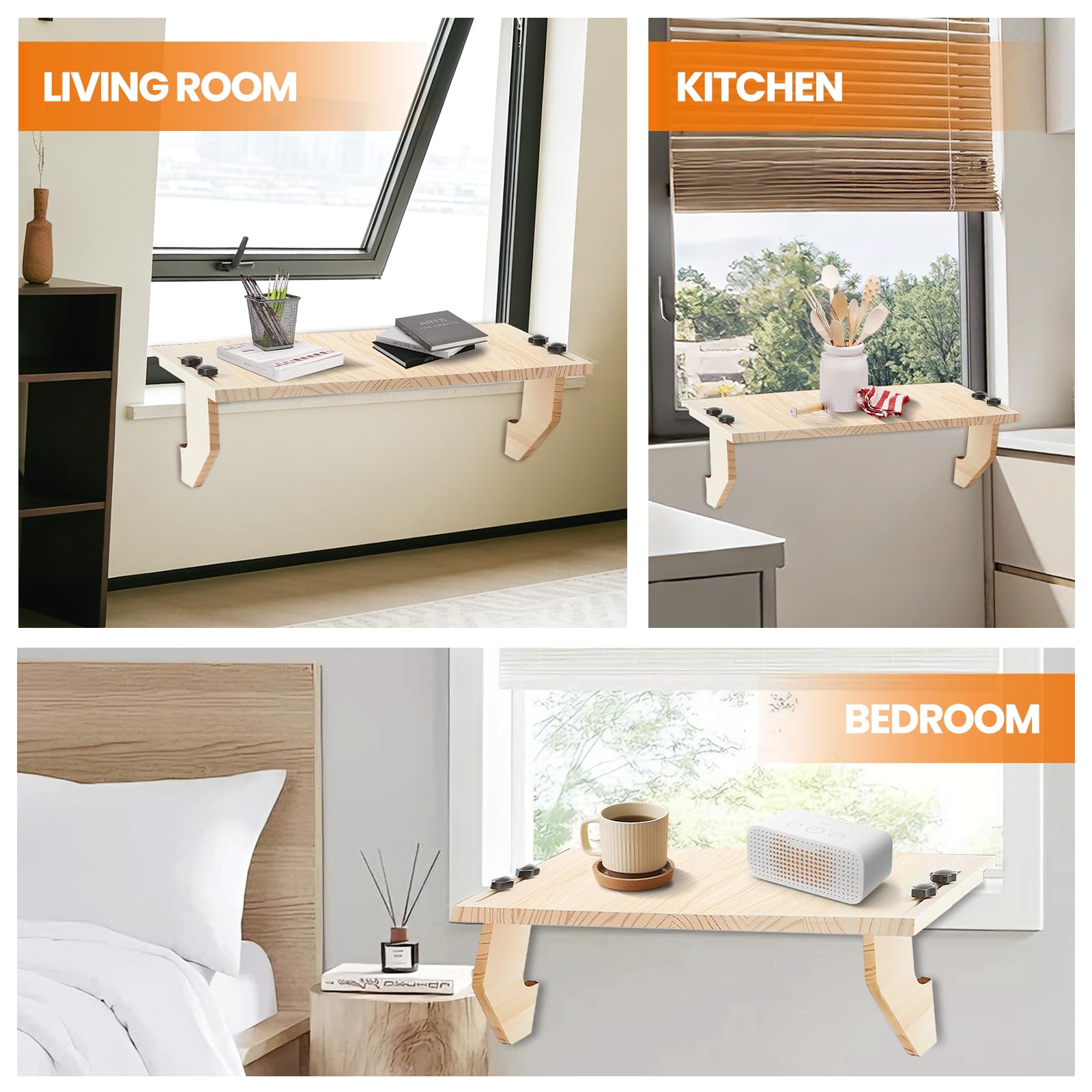 oyhqes indoor-plants-display-shelf neatly displays greens on a sturdy platform.