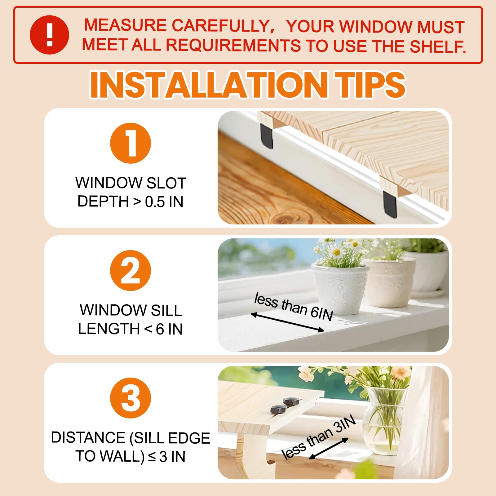 oyhqes renter-friendly-design fits standard sills without drilling.