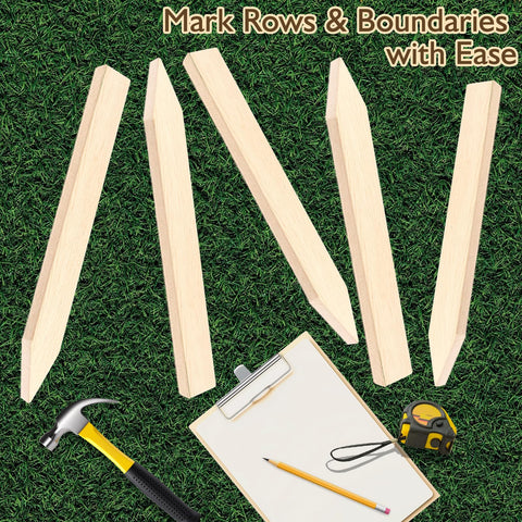 oyhqes 12-inch stakes provide durable markers for silt fences.