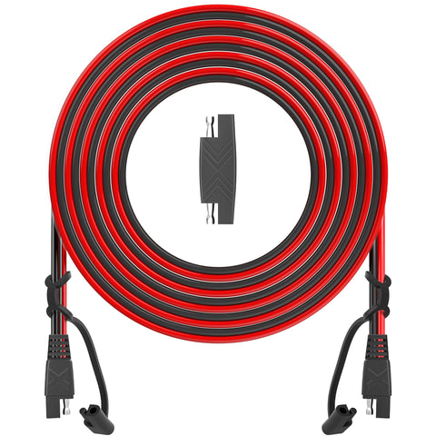 OYMSAE 25ft extension cable with durable copper wiring for automotive and solar power