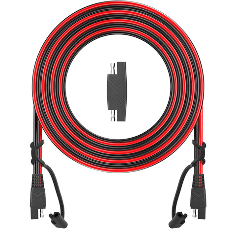 OYMSAE extension cable 12ft shows heavy-duty 16AWG wiring for reliable power transfer.