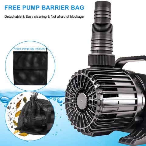 OYO WATER 305W motor detail highlights durable copper-wired performance in harsh conditions.