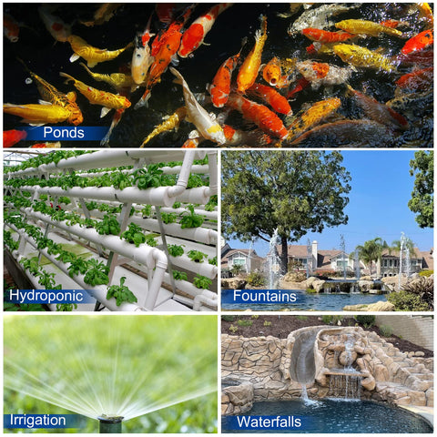 OYO WATER versatile for irrigation and hydroponics applications.