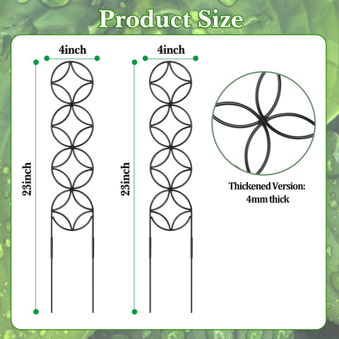 OYOEETD easy-assembly trellis requires no tools for quick setup.