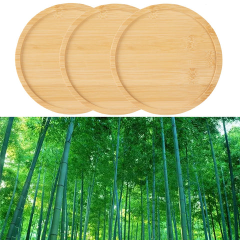 OYSIR bamboo coasters are easy to clean and store after use.