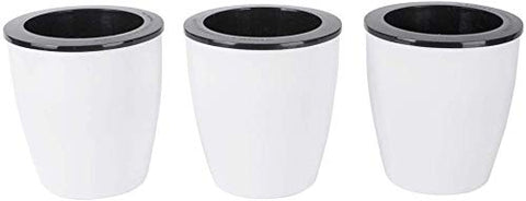 OYSIR white self-watering planter gift packaging, ready for gifting