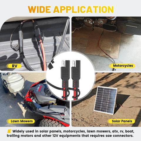 Oyviny setup showing solar panel to battery compatibility for 12V systems