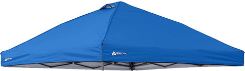 Ozark Trail canopy top blue for 10x10 setup with shade benefits and UV protection.