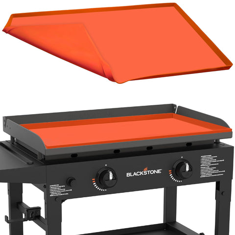 OZG 28-inch griddle mat fits Blackstone securely for wobble-free use.