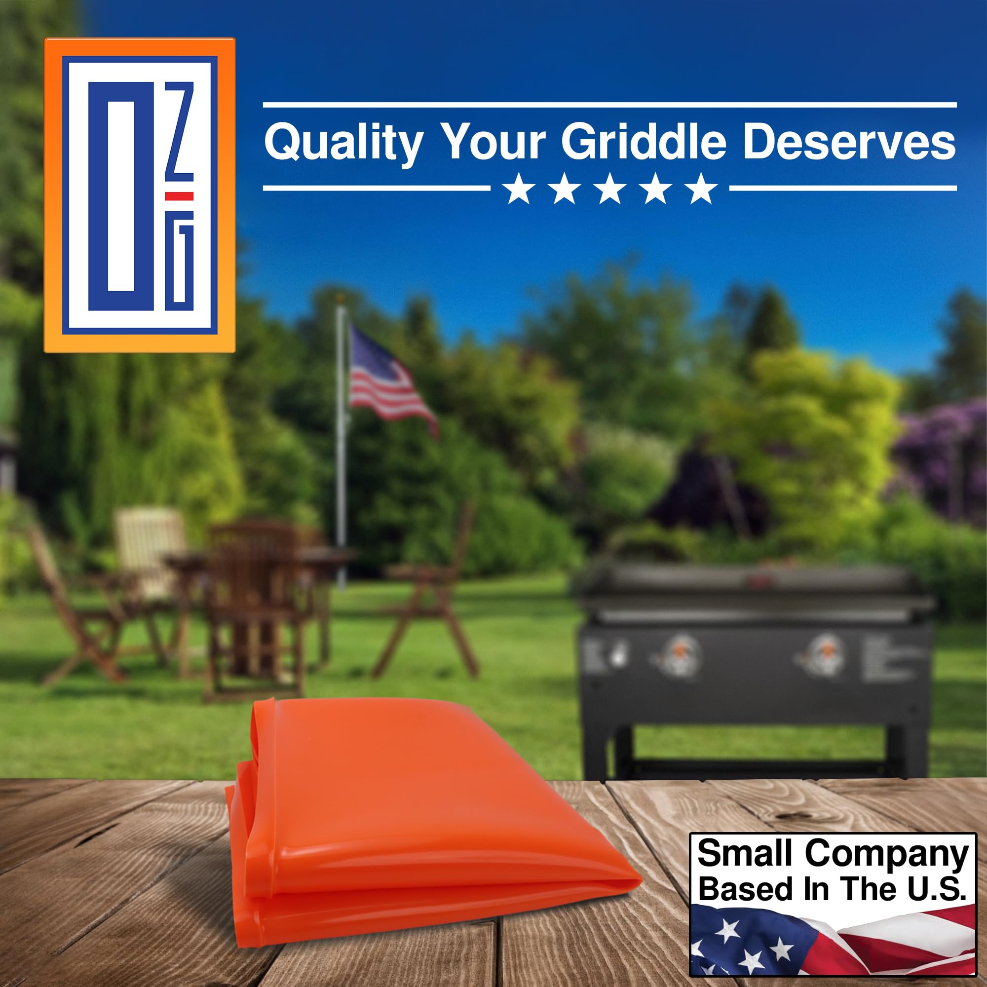 OZG mat folds compactly for easy storage when not in use.