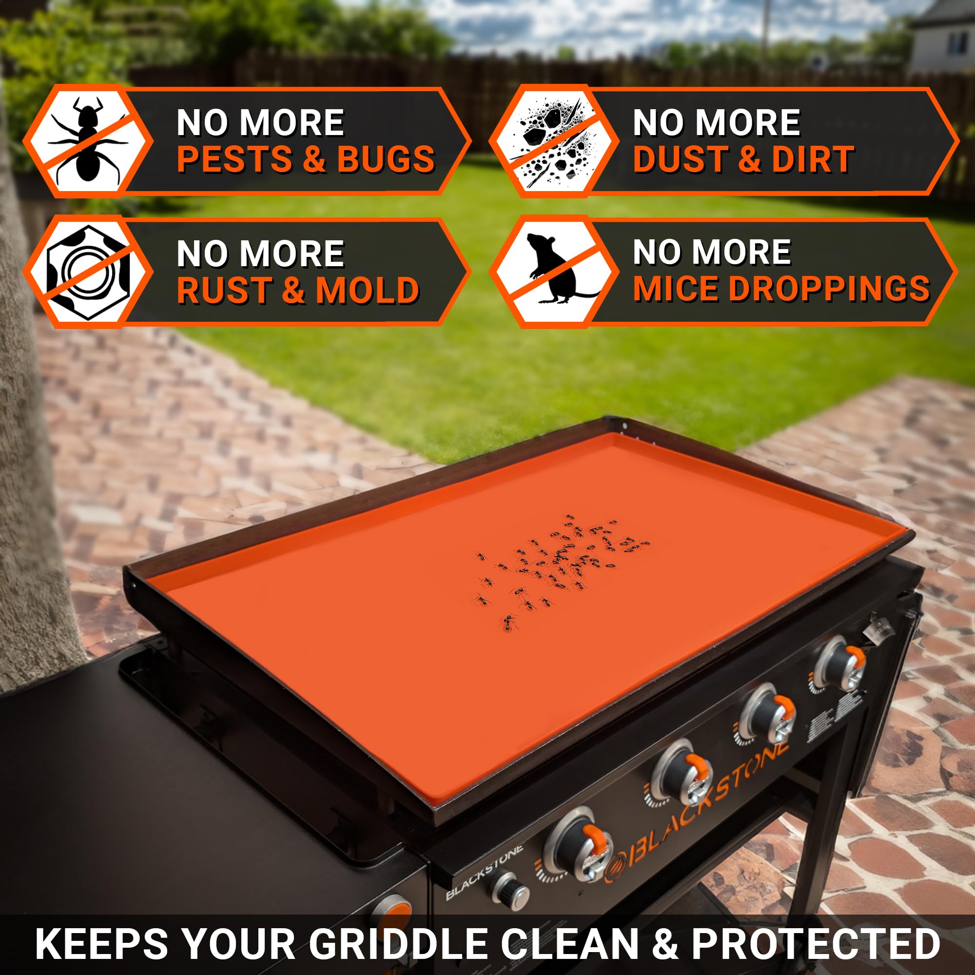 OZG food-grade silicone mat ensures safe, durable, reusable use