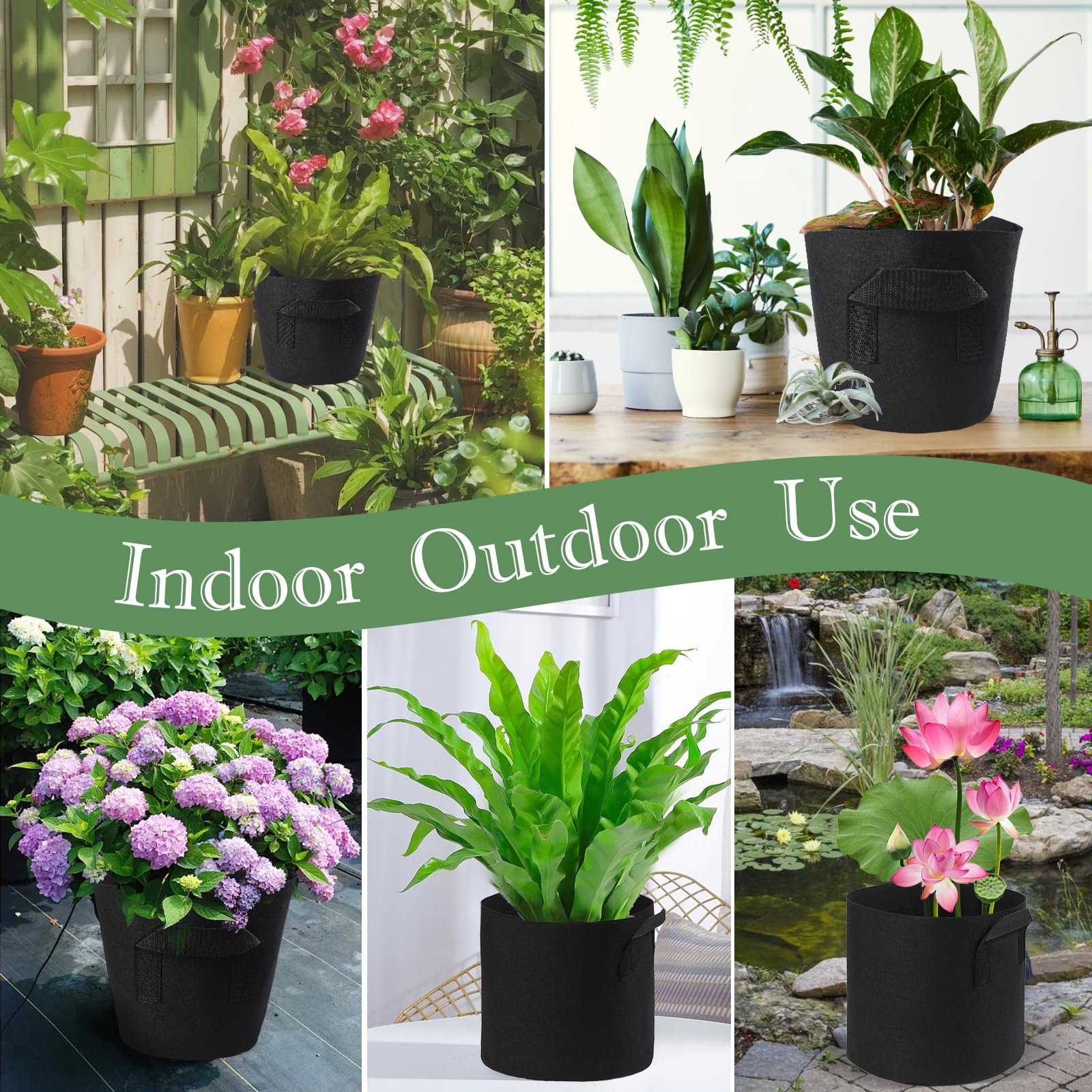 OZIO multiuse pond pot for vegetables, lilies, and lotus.