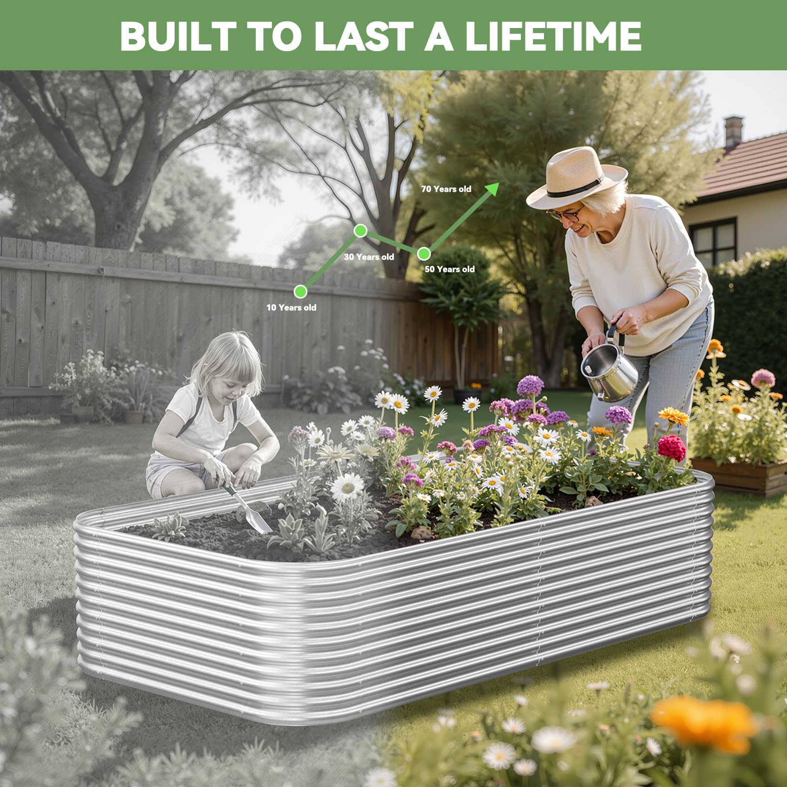 OZMSHF galvanized steel walls showcase rugged outdoor resilience.