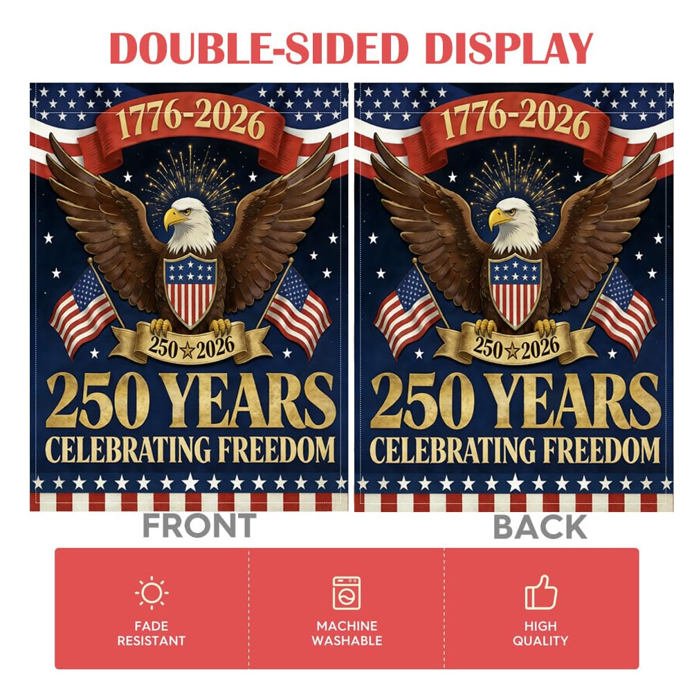 OZTK double-sided outdoor flag designed for all-weather display.