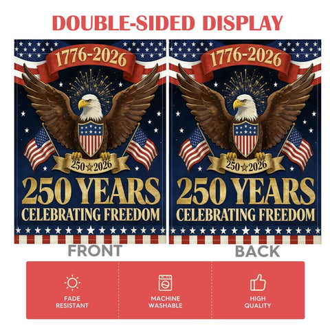 OZTK double-sided outdoor flag designed for all-weather display.