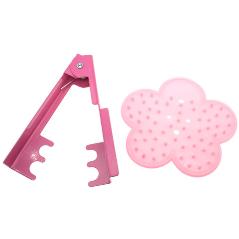 OZXNO Rose Leaf Thorn Stripper with flower-shape design for safe thorn removal