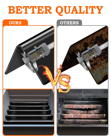 Replacement option for Weber Genesis 300-series flavorizer bars, durable and reliable.