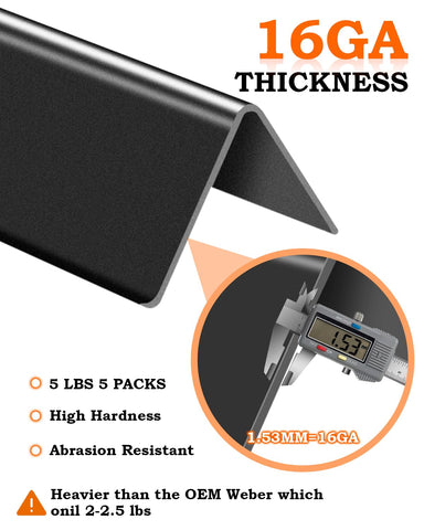 Paayox flavorizer bars trapping drips for cleaner grilling.