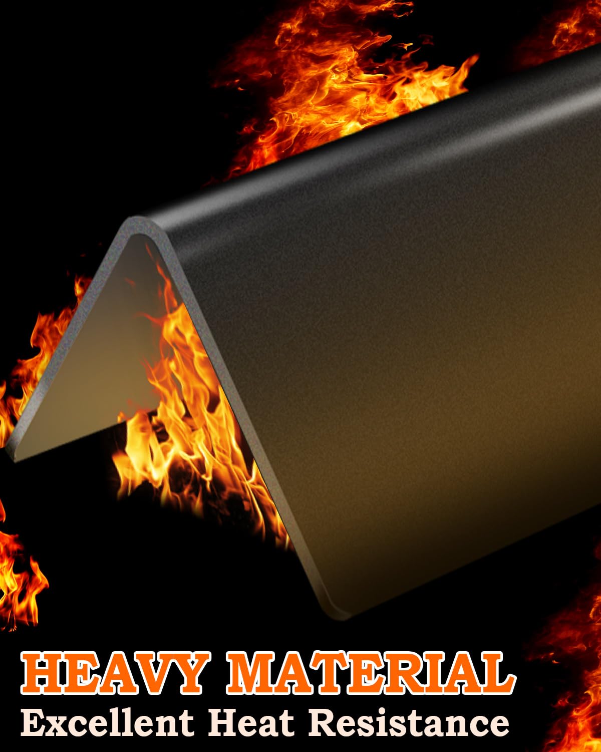 Durable Paayox porcelain enameled steel flavorizer bars.