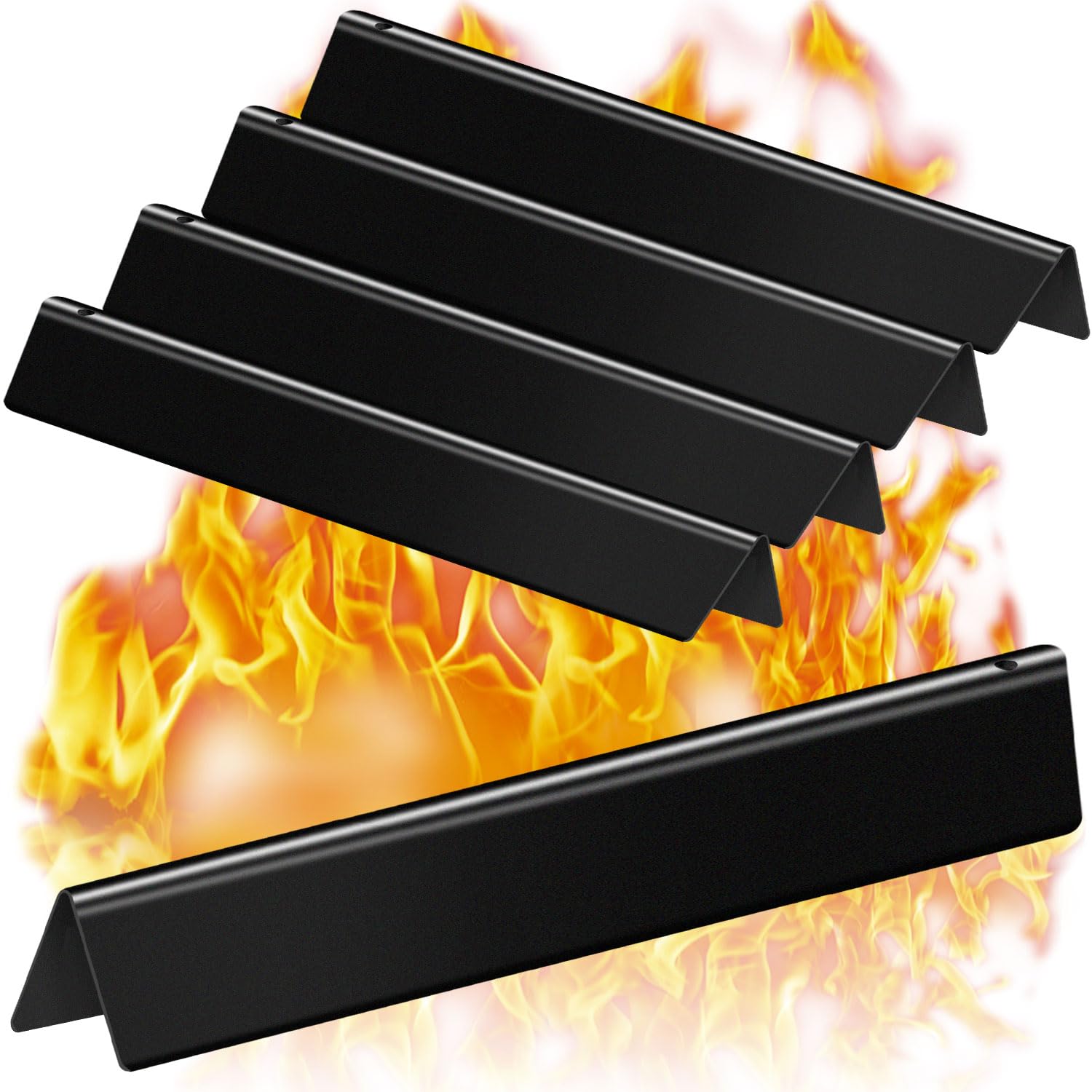 Paayox flavorizer bars for Weber Spirit 210 side-control grill improve even heating.