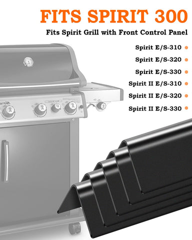 Paayox flavorizer bars on Weber Spirit 310 compatibility highlights reliable part fit.