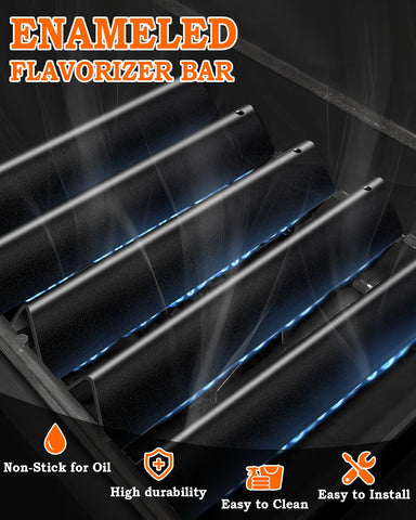 Paayox flavorizer bars for Spirit 320 compatibility promotes even coating of drippings and heat distribution.