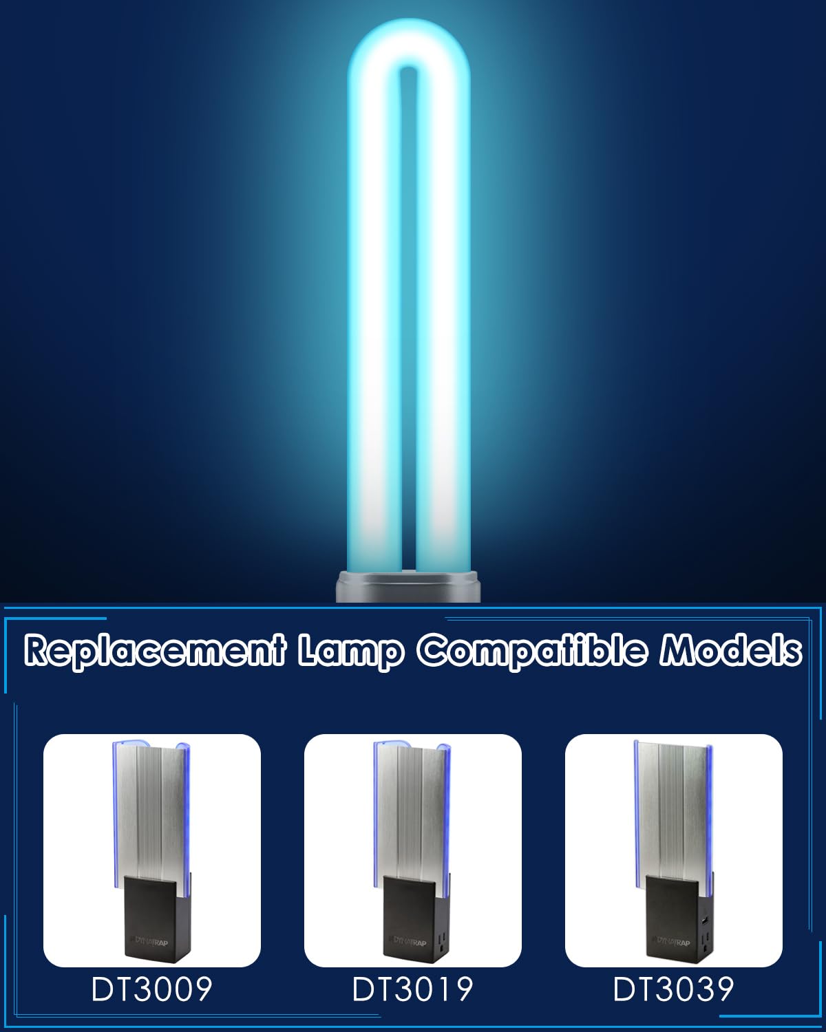 PACETAP 4-pack bulbs for easy DynaTrap maintenance.