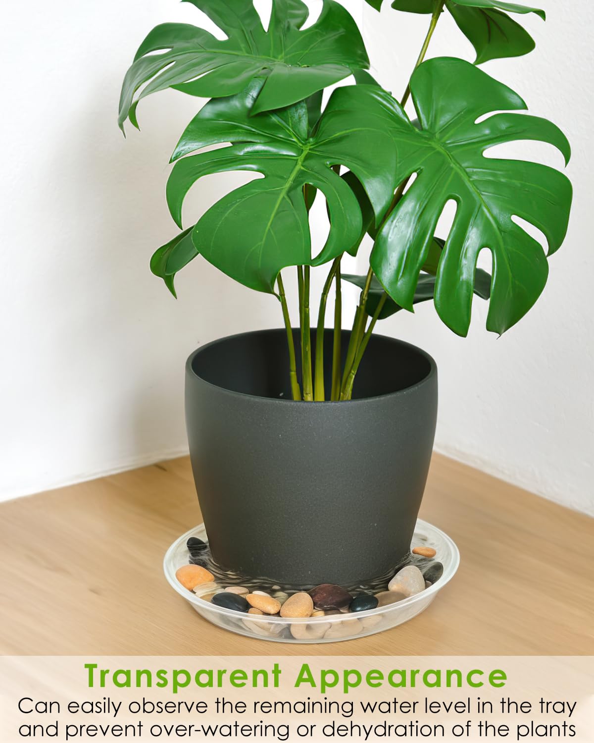 PACETAP 30-5 cm outer ring diameter fits large pots well.