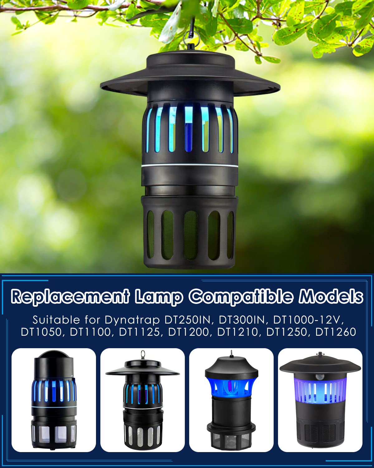 PACETAP Dynatrap compatible bulb ensures reliable operation with minimal downtime.