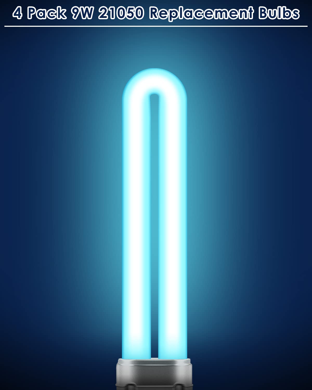 PACETAP fragile light tube; handle with care during replacement.