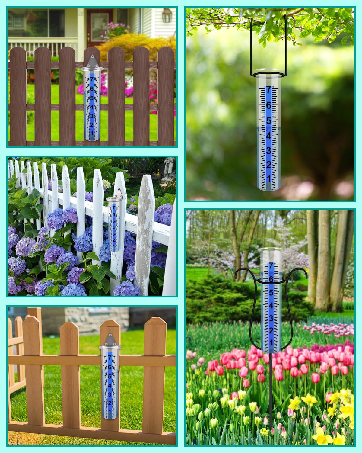 PACETAP rain gauge adds practical decor to lawn and patio areas